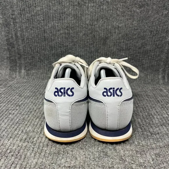 ASICS Tiger Runner Piedmont Gray Peacoat Casual Shoes Mens Size 12 - Picture 4 of 8